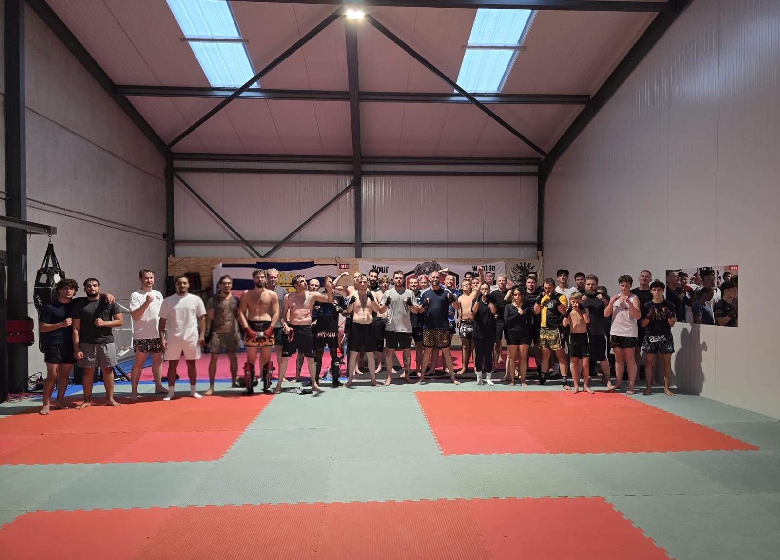 Jeff-Lee Kickboks groepsfoto